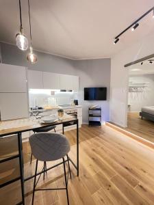 Η κουζίνα ή μικρή κουζίνα στο CENTRAL SUITE CINQUE TERRE - Riomaggiore e Manarola