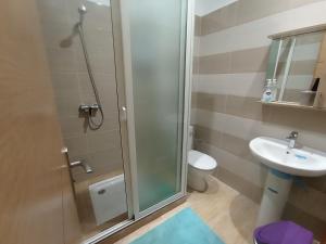 Ένα μπάνιο στο Bel Appart meublé