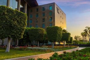 Waldorf Astoria Cairo Heliopolis外面的花园