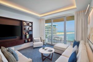 Posezení v ubytování Waldorf Astoria Doha Lusail