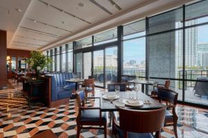 Posezení v ubytování Hilton Yokohama
