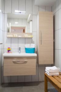 Koupelna v ubytování Capitоl Suites & Apartments