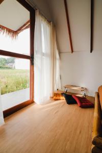 Posezení v ubytování BAMBOO SHACK