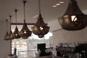 Coffee and tea making facilities at Hotel A44