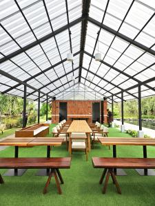 Restaurace v ubytování Dusun Bedugul Asri