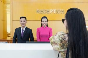 Vstupní hala nebo recepce v ubytování T78 Nha Trang Hotel