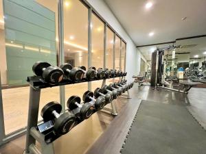 Fitness centrum a/nebo fitness zařízení v ubytování Teega Suites Studio by Luxecocoo CK Puteri Harbour