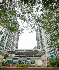 a view of a building with tall buildings at D'Chill Suite【Austin Regency】Netflix in Johor Bahru