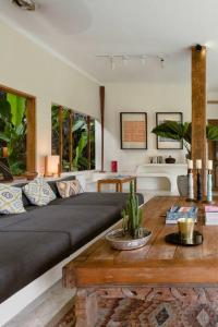 Χώρος καθιστικού στο Tropical Villa Canggu Beach