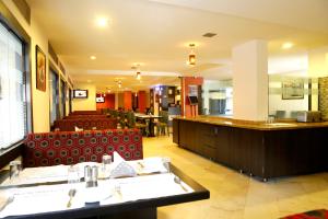 Posezení v ubytování Click Hotel Yuvraj