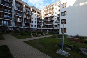 Budynek, w którym mieści się apartament