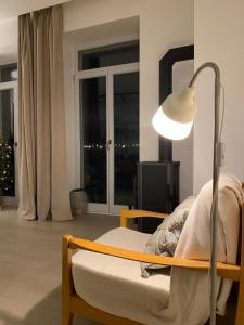 Posezení v ubytování Apartmán u starého pivovaru