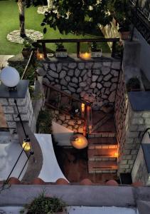 A garden outside LA Giulia