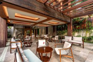 Posezení v ubytování AnandaDara Ubud Resort & Spa