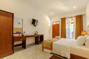 Elysia Sigiriya Hotel的电视和/或娱乐中心