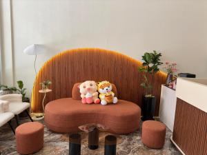 Posezení v ubytování Xing City Hotel Dalat
