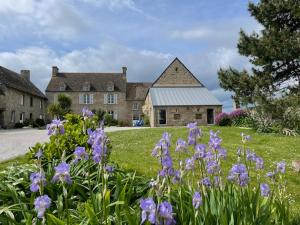 LA FERME DE NEHOU外面的花园