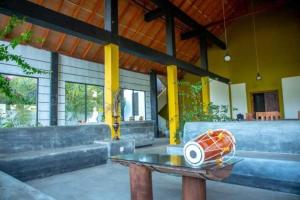 Posezení v ubytování Passi Nature Villas Passikudah