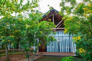 Zahrada ubytování Passi Nature Villas Passikudah