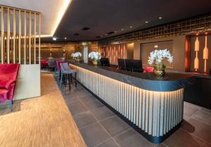 Posezení v ubytování PLAZA Residence Wiener Neustadt