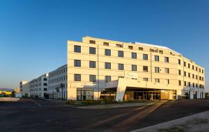Budova, kde se aparthotel nachází