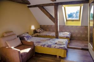 Postel nebo postele na pokoji v ubytování Pööni Guesthouse