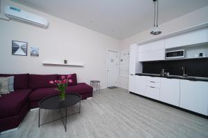 Kuhinja ili čajna kuhinja u objektu Sweet Home Apart-Hotel