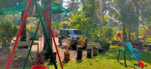 Zahrada ubytování Kuttickattil Pool Home Stay Kumarakom