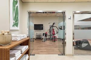 Fitness centrum a/nebo fitness zařízení v ubytování Hotel Best 4 Barcelona