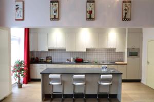 Kuchyň nebo kuchyňský kout v ubytování Royal Apartments Brussels