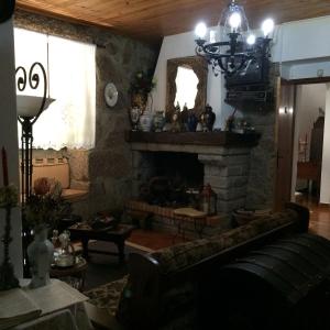 Uma rea de estar em Quinta Formosa