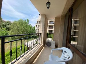En balkong eller terrass på Apartments Amara Sunny Beach