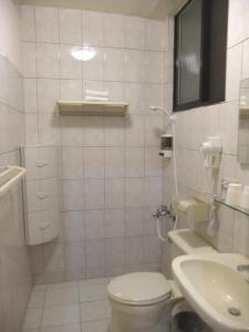 Koupelna v ubytování Jiufen Hui Ming Homestay