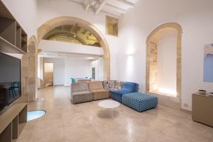 Χώρος καθιστικού στο Casa Scina'