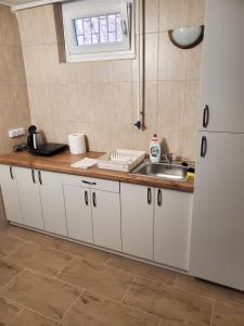 Kuchyňa alebo kuchynka v ubytovaní Szilvásváradi Kemencés Apartmanok