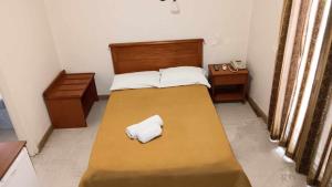 Postel nebo postele na pokoji v ubytování Hotel Liberty