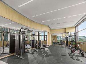 Fitness centrum a/nebo fitness zařízení v ubytování Doubletree By Hilton Nanning Wuxiang