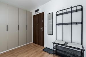Posteľ alebo postele v izbe v ubytovaní Prokocim Kosocicka Apartment