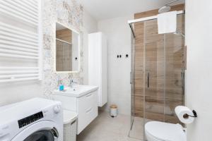 Kúpeľňa v ubytovaní Prokocim Kosocicka Apartment + 17 fotografií
