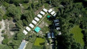 The swimming pool at or close to Saser Camp