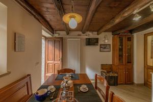 Χώρος καθιστικού στο Albergo Diffuso Forgaria Monte Prat