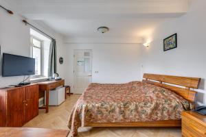 TV a/nebo společenská místnost v ubytování Boutique Hotel