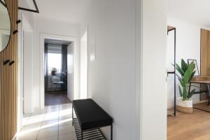 Posezení v ubytování Stilvolle 3-Zimmer Apartments I home2share