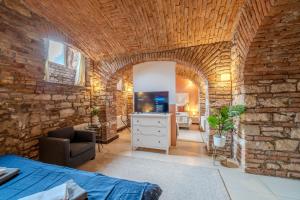 Khu vực ghế ngồi tại Centre Prague Retreat Residence