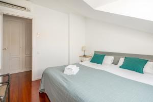 Una cama o camas en una habitación de Céntrico Plaza España - Gran Vía V