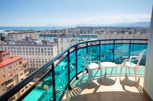 Balkón nebo terasa v ubytování Hotel Cibeles Playa