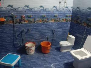 Kylpyhuone majoituspaikassa Abbimatta Bachalli Falls Homestay