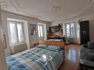 Postel nebo postele na pokoji v ubytování B&B 104