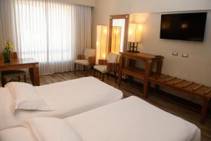 Letto o letti in una camera di Alejandro 1º Hotel