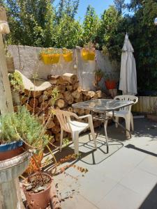 A patio or other outdoor area at Casa en Villarrica